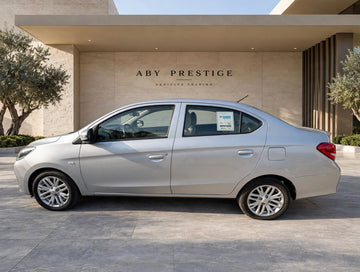 2022 Mitsubishi Attrage Silver thumbnail 1