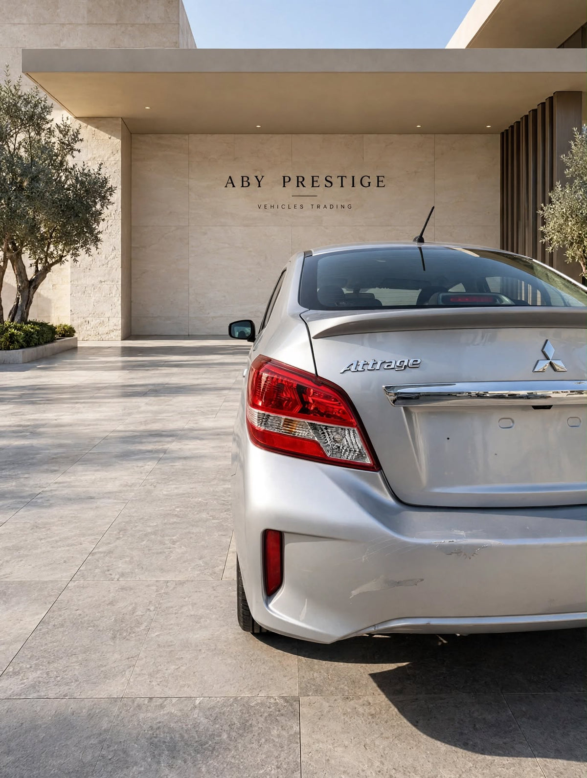 2022 Mitsubishi Attrage Silver photo 7
