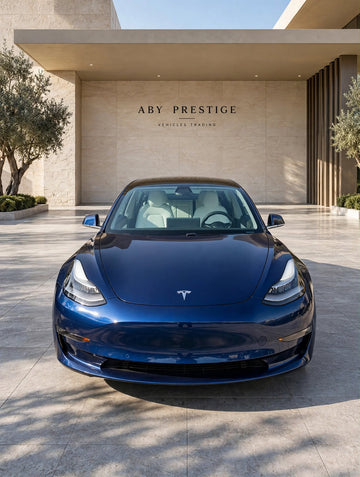 2020 Tesla Model 3 Blue Performance thumbnail 2