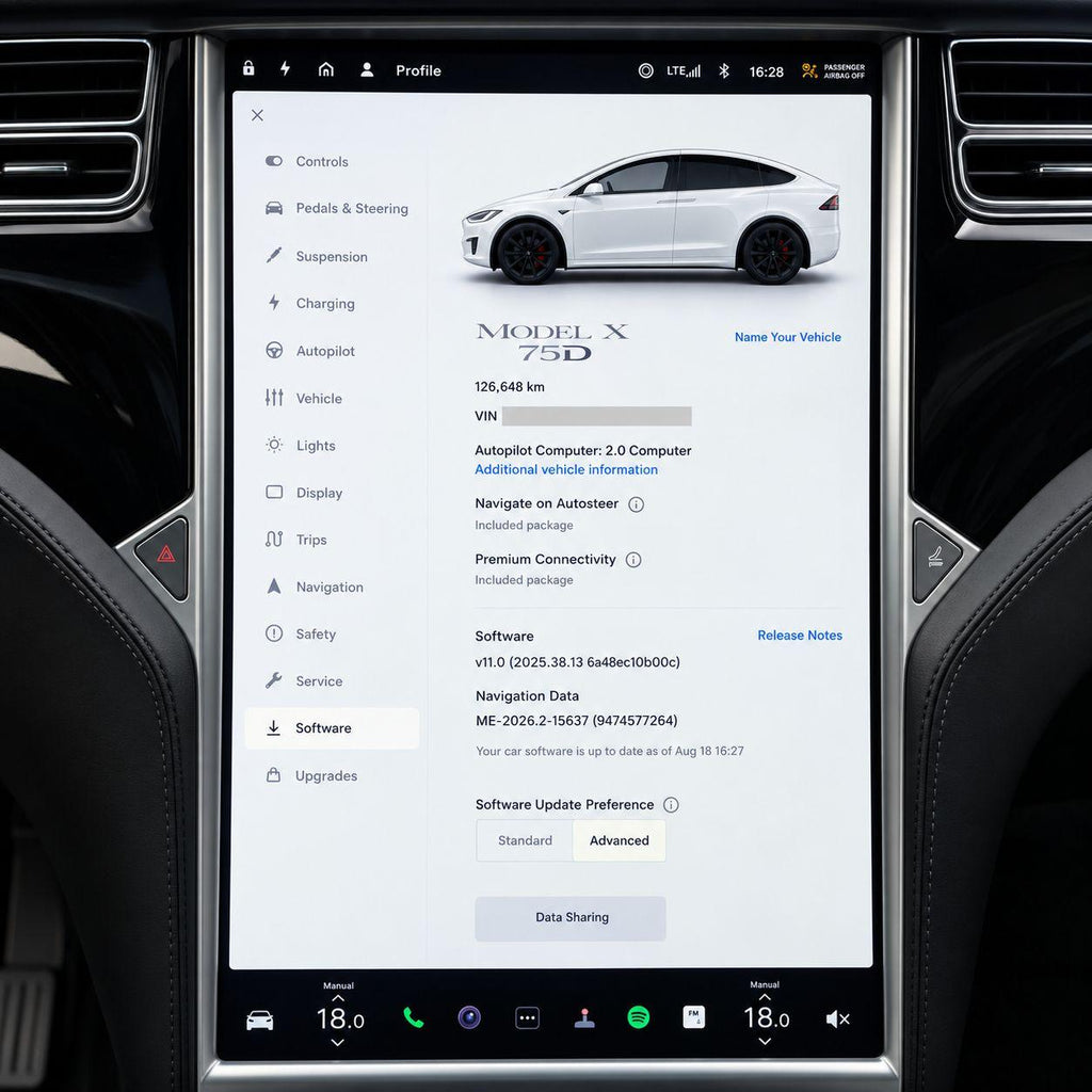 Tesla Model X 75D 2017